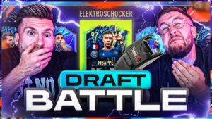 Wer bekommt den HARDCORE ELEKTROSCHOCKER ⚡️⚠️ Das HÄRTESTE Blind Draft Battle🔥FIFA 22