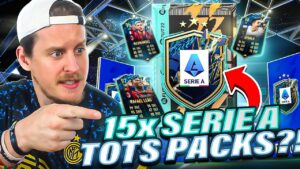 What does 15X Serie A TOTS Upgrade Packs get you?! FIFA 22 Ultimate Team