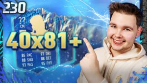 ZROBIŁEM 40 PICKÓW 81+, OPŁACIŁO SIĘ! - FIFA 22 Ultimate Team [#230]