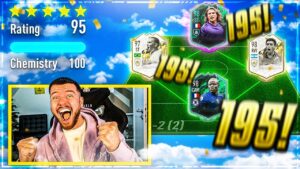 195 RATING 😱 MEIN BESTES FUT DRAFT und dann… FIFA 22 BUG IM FUT DRAFT 🚨