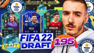 3 TENTATIVES POUR LE WORLD RECORD DRAFT 👑 -  FIFA 22 Ultimate Team