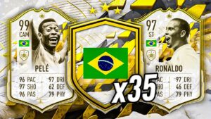 35x BRAZILIAN PRIME & MOMENTS PLAYER PICKS! 🥳 FIFA 22 Ultimate Team