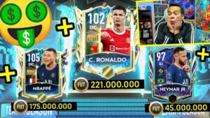 445 MILLONES DE MONEDAS!!! 🤑 HE TERMINADO MILLONARIO los TOTS en FIFA MOBILE | Entrenamos mi Equipo*