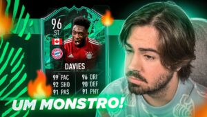ABSURDOOO! DAVIES MUTANTE É SIMPLESMENTE UMA BESTA ENJAULADA!!! FUT DRAFT FIFA 22