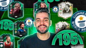 CHEGUEI AO 195 NO FUT DRAFT! O MELHOR no FIFA 22! *RECORDE*