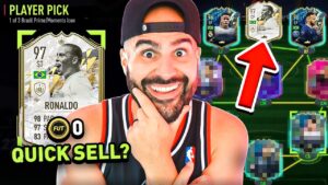 Can the BEST team in FIFA SAVE my Brazilian icon player pick! FIFA 22 Ultimate Team