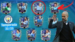 Creamos & Usamos al NUEVO MACHESTER CITY 2023 en FIFA 22 Mobile | Frank
