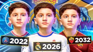 EU FIZ A CARREIRA DO THIAGO MESSI no FIFA 22 👟