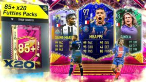 FIFA 22 20 x Guaranteed 85+ x 20 Futties Upgrade Packs!