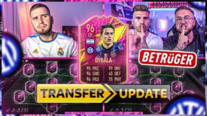 FIFA 22: BETRÜGER DYBALA INTER TRANSFER SQUAD BUILDER BATTLE 😡😡