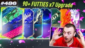 FIFA 22 MY NEW 90+ FUTTIES x7 UPGRADE SBC! WE PACKED AN INSANE END GAME SPECIAL CARD BUT ...