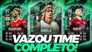 FIFA 22 l VAZOU TIME 3 MUTANTES COMPLETO! GINOLA 98 MUTANTE & MAIS ll DantheBNN ll