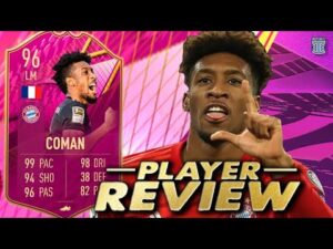 FINESSE SHOT UPGRADE?!😲 96 FUTTIES COMAN PLAYER REVIEW! SBC PLAYER - FIFA 22 ULTIMATE TEAM
