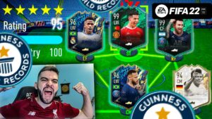 FIZ O 195 no FUT DRAFT! DO NADA!! FIFA 22 🤯🤯🤯