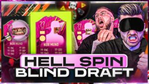 HELL SPIN Fut Draft aber wir SEHEN nur den MUND 👄😱 Mehr GLÜCK geht nicht .. 🤯 FIFA 22