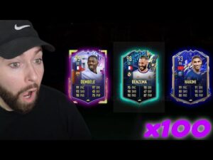 I Opened 100x Futties Team 2 Player Picks on #fifa22