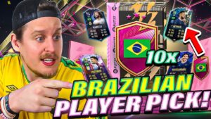 I opened 10x BRAZIL CAMPAIGN Player Picks and THIS happened! FIFA 22 Ultimate Team