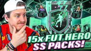 I opened 15x HERO SHAPESHIFTER Upgrade Packs! FIFA 22 Ultimate Team