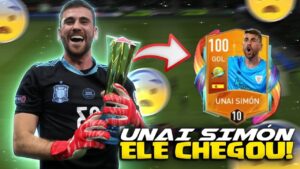 NOVO GOLEIRO!😁🔥RESGATEI A CARTA GER 98 DO UNAI SIMÓN | FIFA MOBILE 22