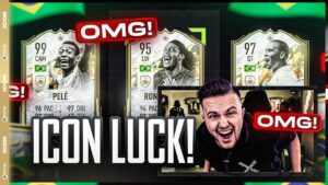 OMG!! Ich habe 99 PELE ICON GEZOGEN 🇧🇷🥰 ICON Player Picks Eskalieren 😱 FIFA 22