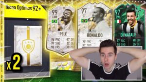 OSZALAŁEM! ZROBIŁEM 2x PICK z IKONĄ MOMENTS 92+ i... BYŁO WARTO! | FIFA 22