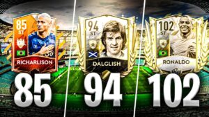 SÉRIE NOVA! 🔥 O MELHOR ATACANTE POR OVER (DO OVER 80 AO 102) 😁 - FIFA MOBILE 2022