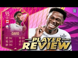 SKILL MOVE UPGRADE?!😱 95 FUTTIES DAVID PLAYER REVIEW SBC FIFA 22 ULTIMATE TEAM