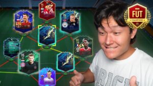 Spelar FUT CHAMPS med ett lag av BARA NYA TRANSFERSPELARE i FIFA 22! ft. Håland, Suarez & Pogba