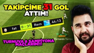 TAKİPÇİME 31 GOL ATTIM! LİG TURNUVASINDA & ŞAMPİYONADA ŞOV YAPTIM! FIFA MOBILE