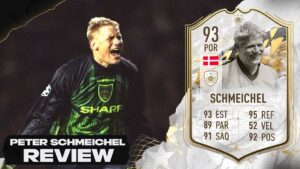 ¡UNA DE LAS MEJORES OPCIONES DE SUMMER SWAPS! 93 PETER SCHMEICHEL FIFA 22 ICONO MOMENTS REVIEW
