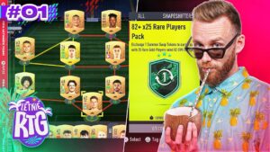 WAKACYJNY START OD ZERA! PACZKA 82+ x25! | [#1] LETNIE RTG FIFA 22