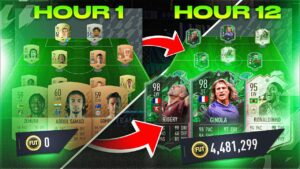 What's the Best Team you can make in 12 Hours on FIFA 22?