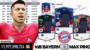 10 TỶ BP Đây Là Đội Hình / Là Team Color BAYERN MUNICH Khủng Nhất FO4: LEWANDOWSKI, MULLER, BALLACK