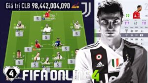 100 Tỷ I Love Phá Sạch Xây Dựng ĐH JUVETUS Khủng Nhất FO4 Hiện Nay: CR7, HENRY, ZIDANE, NEDVED