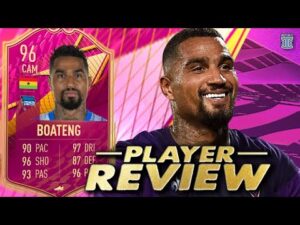 5⭐/5⭐& THE 👑?!😱 96 FUTTIES BOATENG PLAYER REVIEW SBC FIFA 22 ULTIMATE TEAM