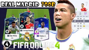 700 Tỷ Siêu Đội Hình REAL MADRID Cực Mạnh Trong FO4 Cùng Chim Đầu Đàn Cristiano Ronaldo 22TS +5