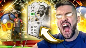 AAAAA COMPREI O PELÉ 99 MOMENTS no ULTIMATE TEAM! FIFA 22