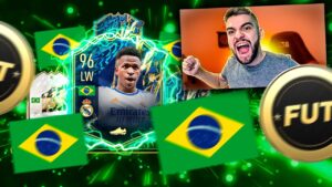 AGORA SIM! MONTEI MEU SUPER TIME FULL BR no ULTIMATE TEAM!! FIFA 22