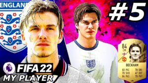 BECKHAM DREAM DEBUT FOR ENGLAND!🔥 - FIFA 22 Beckham Player Career Mode EP5