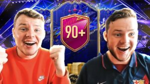 C'EST LES ÉMOTIONS!! - NOTRE PACK 90+ x7 & RÉCOMPENSES FUT CHAMPIONS FUTTIES! FIFA 22 avec 0€ #226