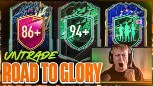 DAS PACKLUCK HÖRT NICHT AUF! WIEDER KRANKER SPIELER IM PICK! in FIFA 22 Untrade RTG