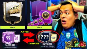 DOY REGALOS!! 😱 MEJORAMOS ESTA CUENTA POBRE de FIFA MOBILE | Comprando Todo a Suscriptores #2