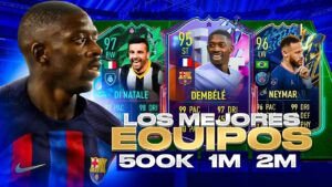 EL MEJOR EQUIPO POR 500K, 1 MILLON Y 2 MILLONES DE FIFA 22 !!