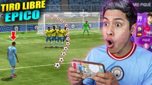 EL TIRO LIBRE MAS "ÉPICO" de CRISTIANO RONALDO en FIFA MOBILE 😱