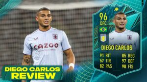 ¿ES MEJOR QUE VARANE O RUDIGER? 🤔 96 DIEGO CARLOS FIFA 22 MOMENTS TRANFER SBC REVIEW