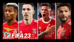 FACES DOS JOGADORES DO BENFICA NO FIFA 23