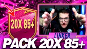 FIFA 22 | 🔥 ABRI O PACK 20X 85+ E DEU MUITO BOM || LINKER ||