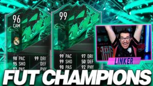 FIFA 22 | 😱 EU NÃO ACREDITO! TIREI O PAI DE TODOS NA PREMIAÇÃO WEEKEND LEAGUE || LINKER ||