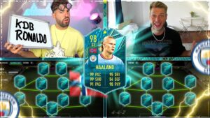 FIFA 22: HAALAND MOMENTS Squad Builder Battle 🔥🔥 Wakez vs Nheisen !!