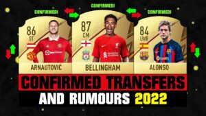 FIFA 22 | NEW CONFIRMED TRANSFERS & RUMOURS! 🤪🔥 ft. Bellingham, Arnautovic, Alonso... etc